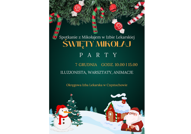 Spotkanie z Mikołajem w Izbie Lekarskiej